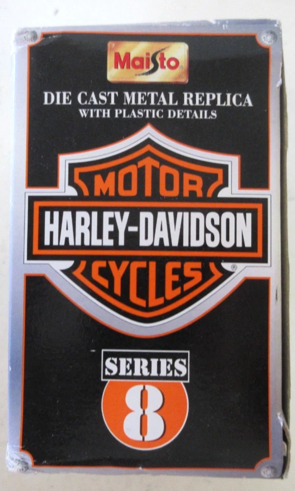 Vintage 2000 Maisto Harley-D 1986 FLST Heritage Softail Evolution 1:18 Series 8 - Image 2 of 2