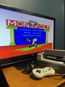 Monopoly NES Nintendo Entertainment System CIB  * Tested * great condition 