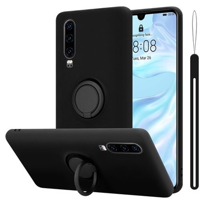 Case for Huawei P30 Protection Phone Cover TPU Silicone Ring