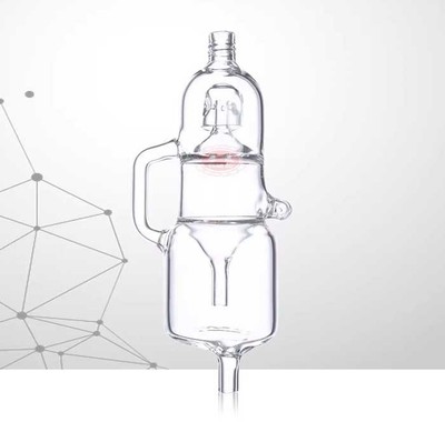 Glass Gas-Liquid Separator - Borosilicate Chemistry Lab Equipment
