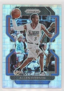 2021-22 Panini Prizm Premium Box Set Prizm /150 Allen Iverson #255 HOF
