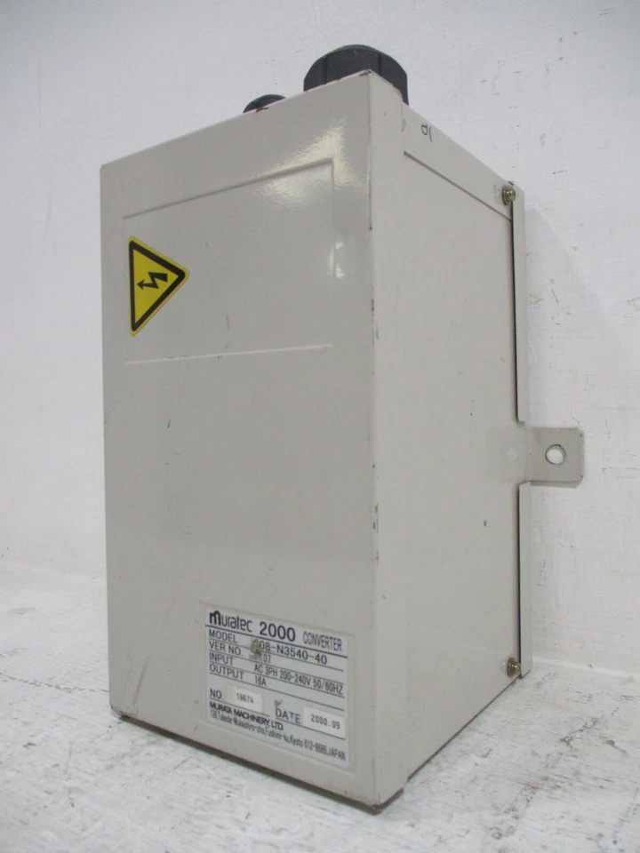 Murata 008-N3540-40 Muratec 2000 Converter 200-240V 16A 008-N3540-513/613 - Image 3 of 4