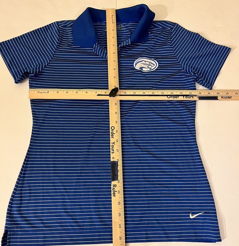 Canterbury School Ft Myers Fl Nike Golf Dri Fit Womens Blue Shirt Size Medium - 第 5/7 張圖片