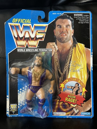 SEALED Official WWF Purple Razor Ramon Hasbro 1994...