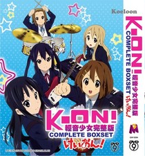 DVD Anime K-ON! Complete Series Season 1+2 (1-36 End)+Movie +5 OVA English Dub