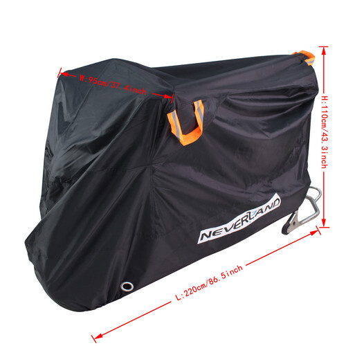 Large Waterproof Bike Motorcycle Cover Dust Protector Fit For Suzuki SV650 ABS - Picture 10 of 12
