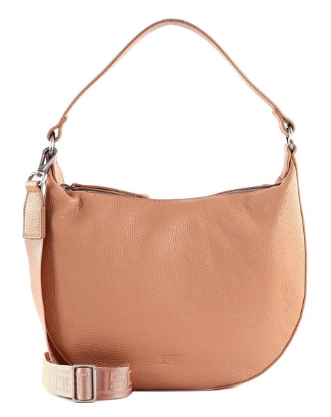 Jost Vika Hobo Bag Schultertasche UmhäNgetasche Tasche Apricot Altrosa Neu-image
