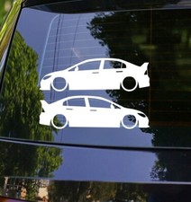 2x Lowered Car Jdm Stickers For Honda Civic Fd2r Type-r 8th Gen 2x Lowered Car Jdm Stickers For Honda Civic Fd2r Type-r 8th Gen