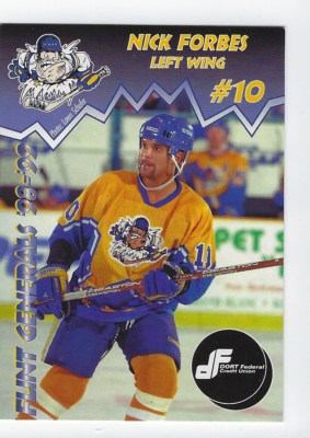 1998-99 Flint Generals (UHL) Nick Forbes