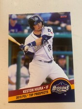 2019 Keston Hiura Card PLC Top Prospects Team Card