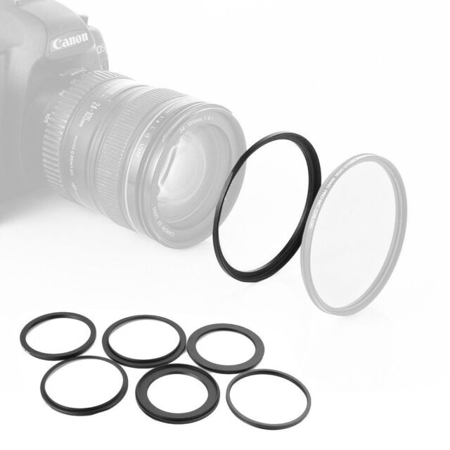 New 37-42mm Step Up Ring 37-42 DSLR Camera/37mm Lens to 42mm Filter Cap Hood acc