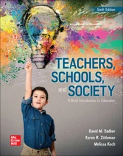 Loose Leaf for Teachers, Schools, and Society: A Brief Introduction to Ed - GOOD