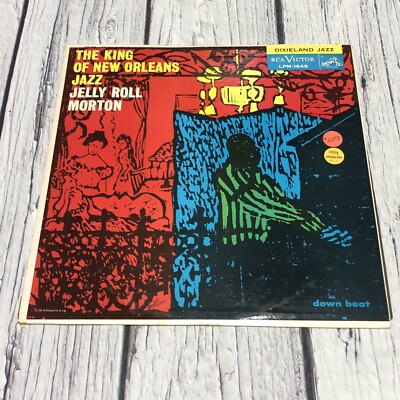JELLY ROLL MORTON King Of New Orleans Jazz RCA VICTOR LPM 1649