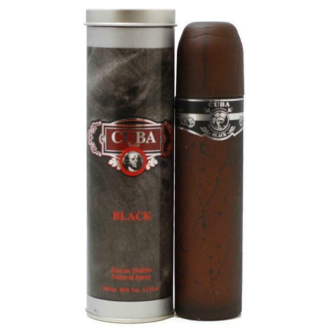 DES CHAMPS CUBA BLACK FOR MEN 100ML EAU DE TOILETTE SPRAY BRAND NEW & SEALED