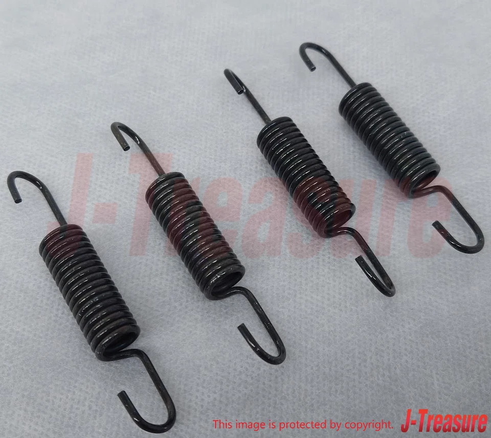 SUZUKI RM250 1976-1981 Genuine Muffler Spring 09443-11002 x4 Set OEM - Изображение 4 из 4