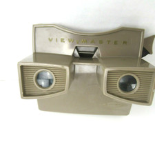 Vintage Sawyers View Master Brown Tan View-Master USA Portland