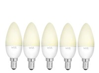 Sparpack 5Er Pack Wiz G2 Warmwhite Candle E14 Smart Led
