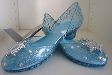 New Disney Store AUTHENTIC Frozen ELSA Light-Up Shoes Size 2/3