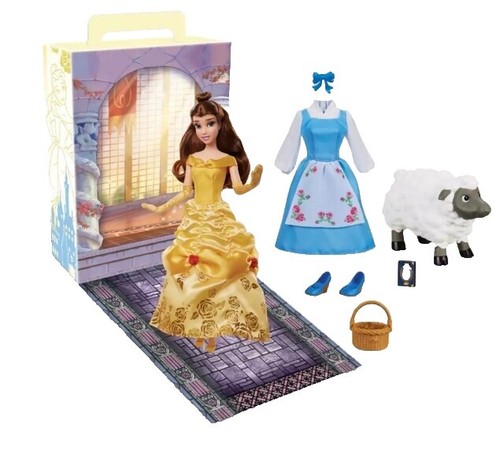Disney Beauty & The Beast Princess BELLE Doll's Gold Yellow Dress Gown |  eBay