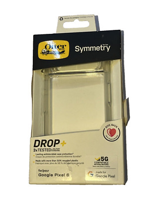OtterBox Symmetry Clear Case für Pixel 6, Stoßfest, Sturzsicher, Schutzhülle Thi
