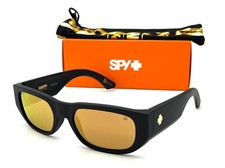 SPY GENRE CLUB Matte Black / Happy Bronze Gold Spectra  54mm Sunglasses