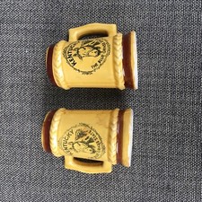 Kentucky Salt & Pepper Shakers The Blue Grass State Vintage Made in Japan