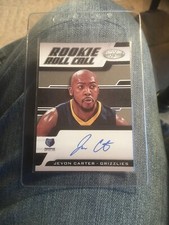 2018-19 Panini Certified Rookie Roll Call Jevon Carter Auto GRIZZLIES