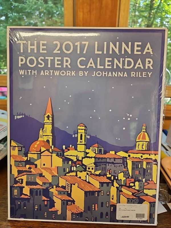 2017 Linnea Poster Calendar NEW