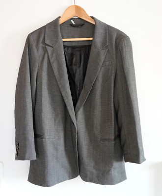 Sparkle & Fade Blazer, Größe L, grau/schwarz, Gebraucht