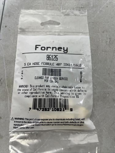 Forney Industries R-Grade Oxy-Acetylene Hose, 1/4 In X 25ft - Foto 6
