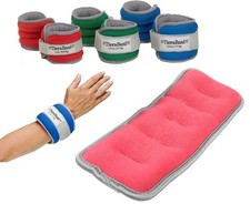 Theraband Wrist Ankle Weights Soft Neoprene Gym Aerobics 1lb 1.5lb 2.5lb Choose