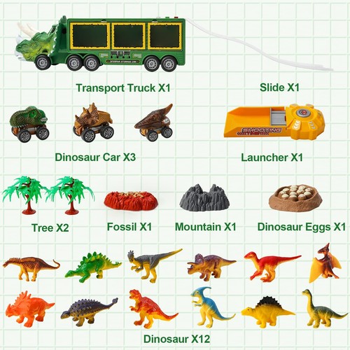 Spielzeug ab 2 3 4 5 6 7 8 Jahre Junge,Dinosaurier Spielzeug Kinder Geschenke - Bild 9 von 16