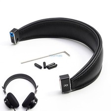 Genuine Leather Pad Alloy Band For Grado Headphone SR60e/i 80e/i 325e/i 125e