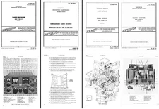 HAMMARLUND SP-600 JX17 OPERATING + PREVENTIVE + PARTS + SERVICE MANUALS