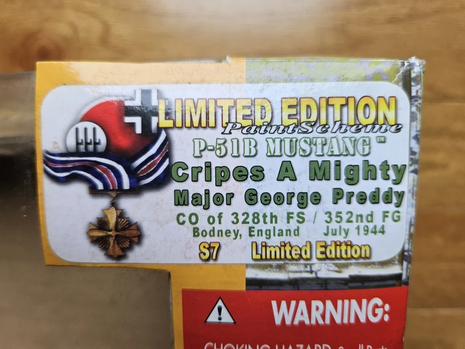 ULTIMATE SOLDIER DOGFIGHT MUSTANG "CRIPES A MIGHTY" GEORGE PREDDY ESCALA 1:32 Foto 3 de 4