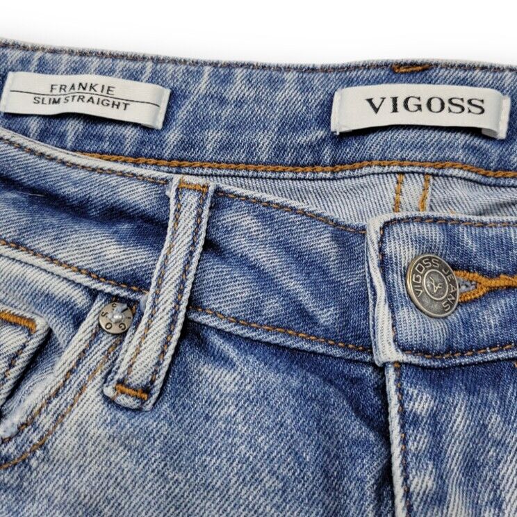 Vigoss Jeans Size 27 28x26 Women's Vigoss Frankie… - image 6