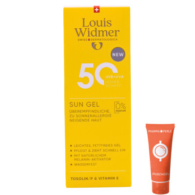 Louis Widmer Sun Gel 50, 100 ml PZN 18441992 