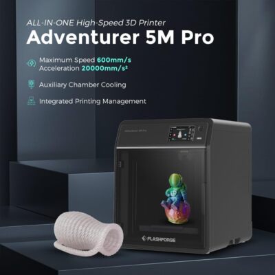 FLASHFORGE 3D Printer Adventurer 5M Pro Enclosed Core XY HEPA 13