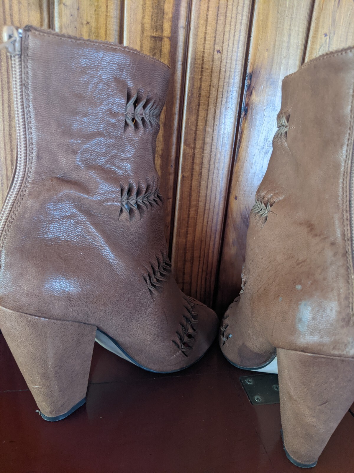 SENSO DIFFUSION LEATHER UPPER&LINING SIZE 39 BOOT… - image 4