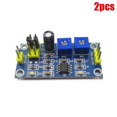 2Pcs Wave Frequency Adjustable NE555 Square Duty Cycle Pulse Signal Generator ko