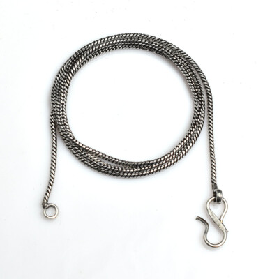 16''18''20''22''24'' Snake Chain S'' Lock Ethnic Handmade Necklace Jewelry
