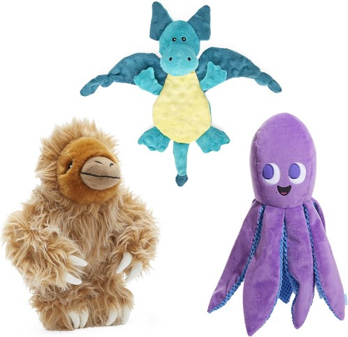 Best of  Bundle – Squeaky Dog Toys – Plush Chew Toys – Puppy