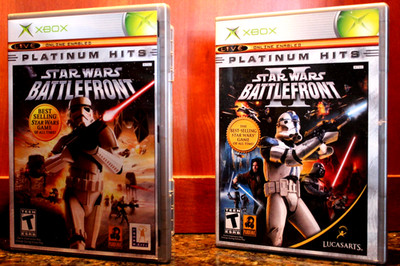 XBOX / 360 STAR WARS BATTLEFRONT 1 & II 2 BUNDLE LOT CIB W/REG CARDS ''TESTED''
