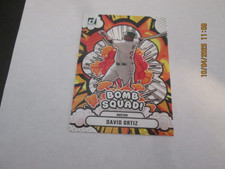DAVID ORTIZ RED SOX 2025 PANINI DONRUSS BOMB SQAUD INSERT CARD #9 FREE SHIP
