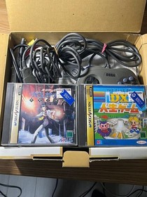 m11 Megami Tensei Sega Saturn Classic Game Console Set with 2 Controllers & Acc