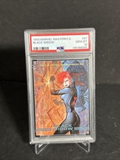1993 Marvel Masterpieces Black Widow #67💎PSA 10 Gem Mint💎Low Pop 81! RARE📈