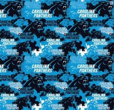 Carolina Panthers Distressed 100 Cotton By the Yard