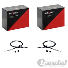 2x MAXGEAR HANDBREMSSEILE passend für VW PASSAT SCHEIBENBREMSE