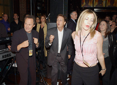 Billy Crystal Paul McCartney and fiancee Heather Mills dancing Old Photo