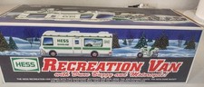 1998 Hess Toy Truck -- Recreation Van, Dune Buggy and Motorcycle !!  NIB